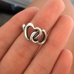 Interlocked Hearts JA ring